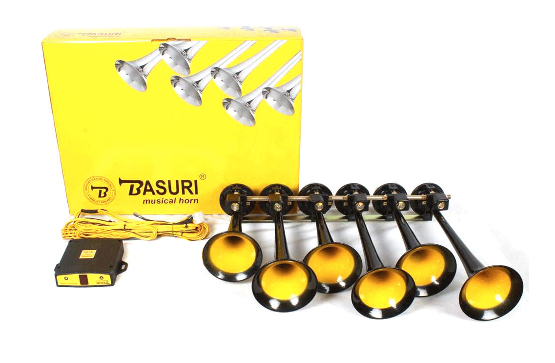 Basuri musical horn 2.0 - Baby Shark - 12/24V - Joostshop