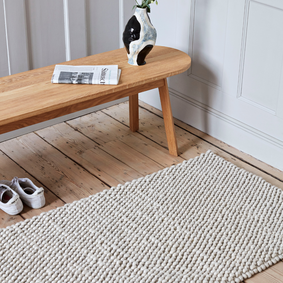 Peas Random vloerkleed soft grey - Nordic New