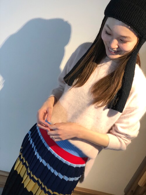 AKIRA NAKA】《STUDIOUS別注》KNIT SKIRT（スカート）｜AKIRANAKA