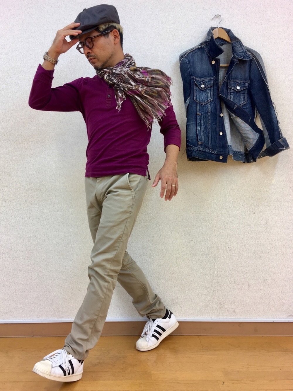 TENDERLOINのキャスケットを使った人気ファッションコーディネート - WEAR