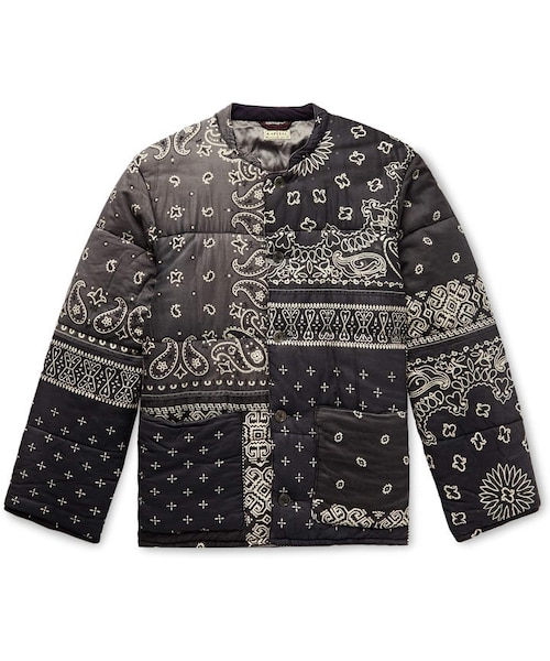KAPITAL（キャピタル）の「Kapital Patchwork Bandana-Print Padded