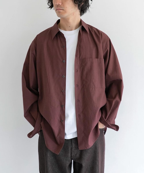 AURALEE（オーラリー）の「AURALEE WASHED FINX TWILL BIG SHIRTS
