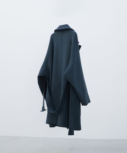LIDNM（リドム）の「FINE WOOL MINIMAL HALF COAT（その他アウター