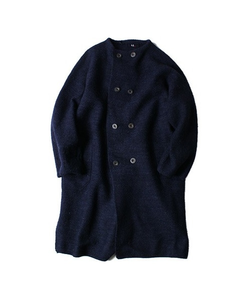 45R（フォーティファイブアール）の「ウールアルパカ縮絨コート