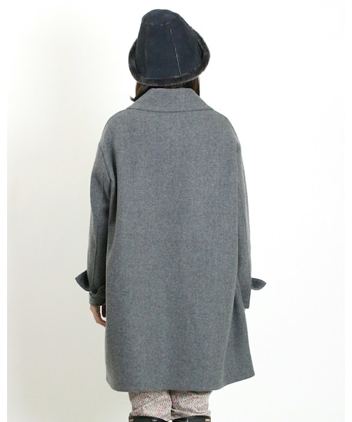 45R（フォーティファイブアール）の「メリノ二重織ハーフコート