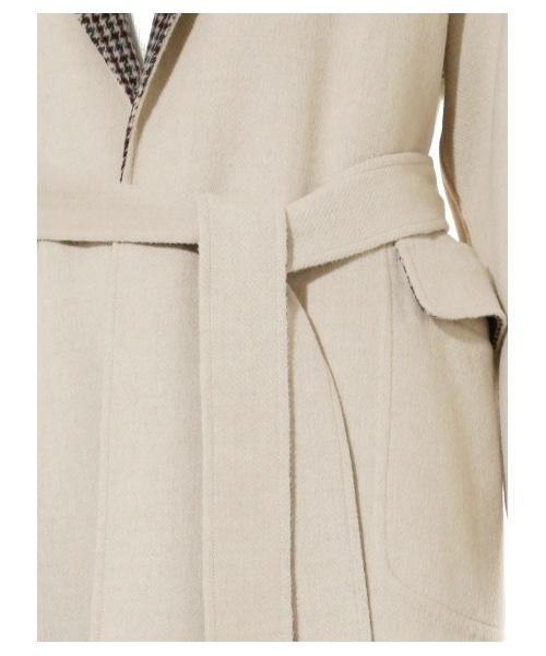 Mila Owen（ミラオーウェン）の「リバーシブル接結リバーコート