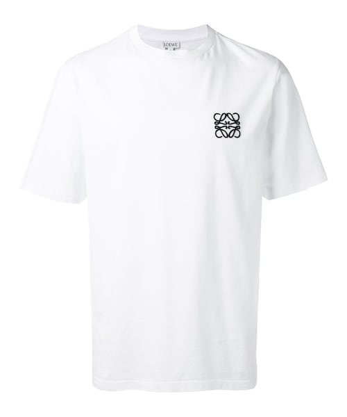 LOEWE（ロエベ）の「Loewe - ロゴ刺繍 Tシャツ - men - コットン - XS