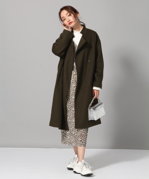 JEANASIS（ジーナシス）の「スタンドカラーコート（）」 - WEAR