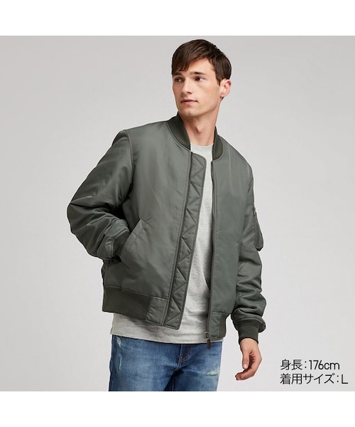 UNIQLO（ユニクロ）の「MA-1ブルゾン（ブルゾン）」 - WEAR