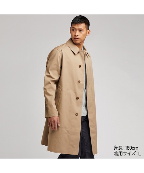 UNIQLO（ユニクロ）の「ブロックテックステンカラーコート（その他