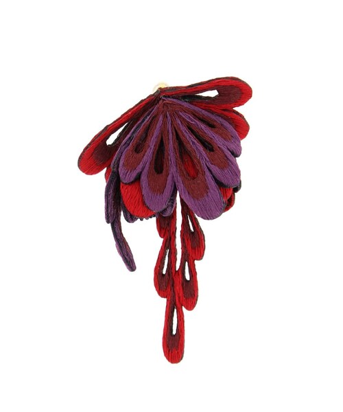 emi takazawa 横振り刺繍ピアス水金地火木土天冥海H.P.FRANCE