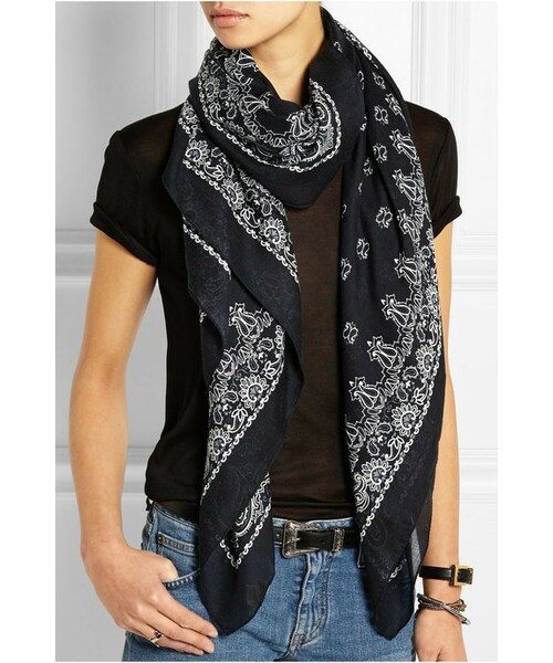 Saint Laurent（サンローラン）の「Saint Laurent Paisley-print