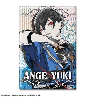 ヴィジュアルプリズン ホログラム缶バッジ デザイン01 結希アンジュ