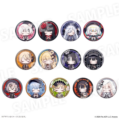 魔法少女ノ魔女裁判 【希望or絶望】 缶バッジ12種セット 魔法少女ノ