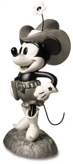 Two Gun Mickey Minnie Mouse Cutest Lil Cowgirl by WDCC Disney