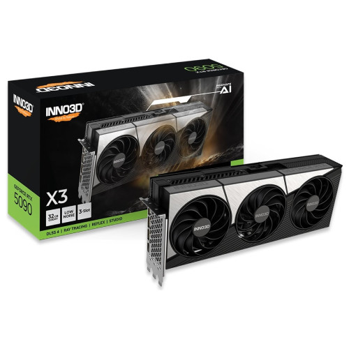 inno3D イノスリーディ GeForce RTX 5090 X3 GD5090-32GERX3｜ツクモ