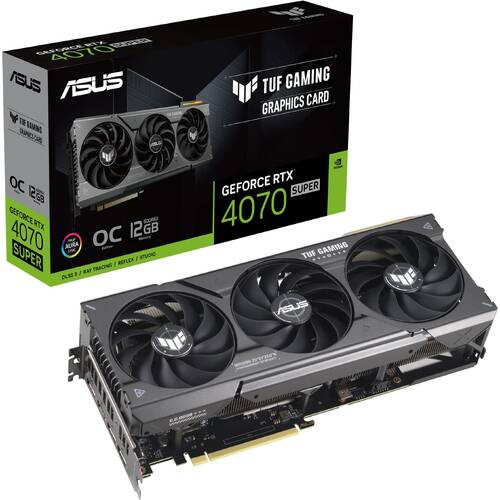 ASUS エイスース TUF Gaming GeForce RTX 4070 SUPER 12GB GDDR6X OC