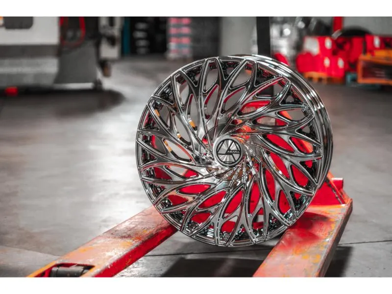 Azara Aza-525 Wheel 26x9.5 6x135|6x139.7 22mm Nano Chrome