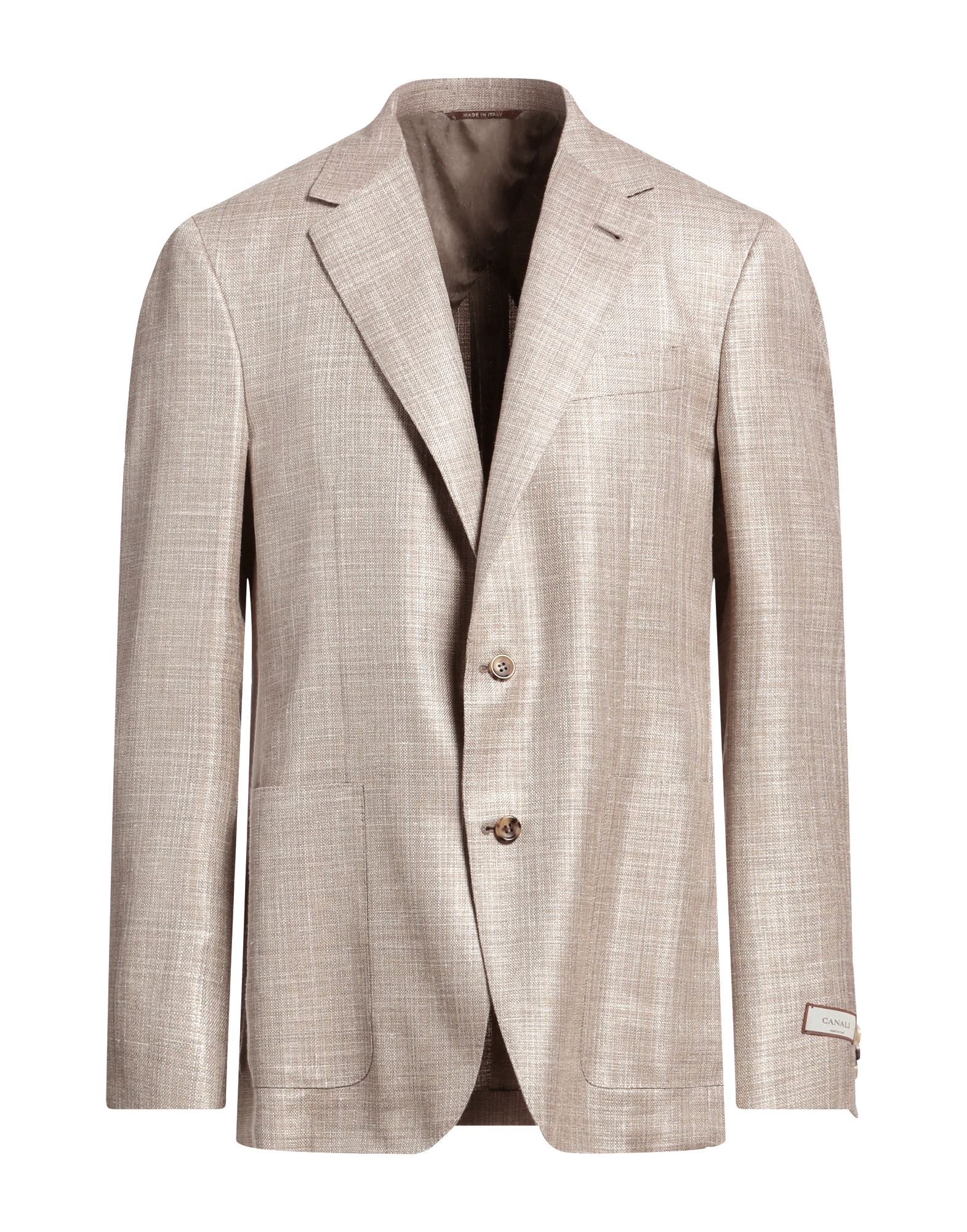 BRUNELLO CUCINELLI ベージュ チェック柄 ビジネスジャケット BRUNELLO