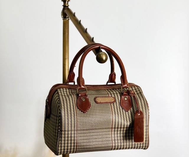 日本直送 名牌中古包 】RALPH LAUREN ラルフローレン グレンチェック