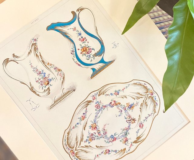 送料無料】台湾 19 世紀フランス アンティーク磁器の本 - セーヴル磁器