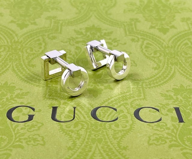 GUCCI グッチ GUCCI グッチ カフス シルバー インターロッキング G