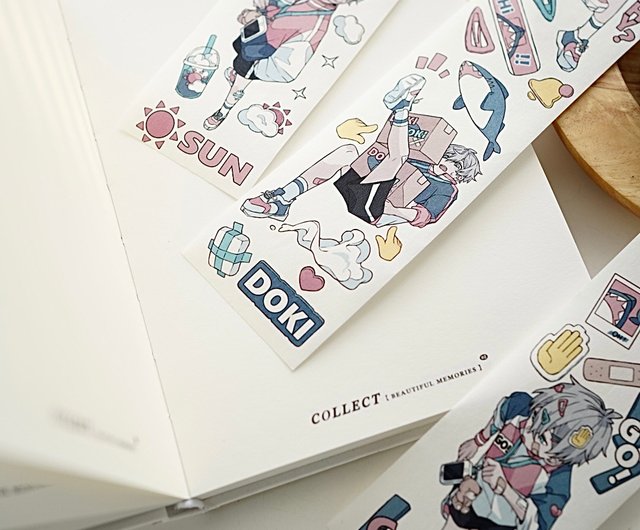 24H ONLINE 男の子マステ 人物マステ PET 和紙テープ 日本絵師