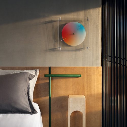 あらゐけいいち アクリル壁掛け時計 日常 あらゐけいいち展 壁掛け時計