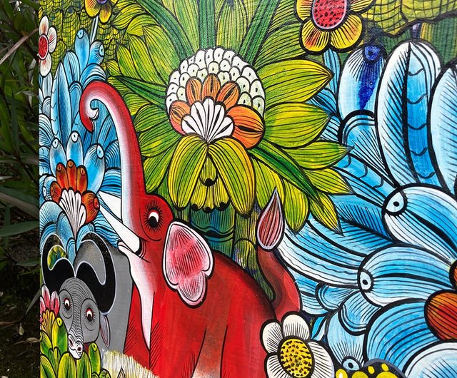 送料無料】台湾 【V205 アフリカのビッグファイブの秘密の花園