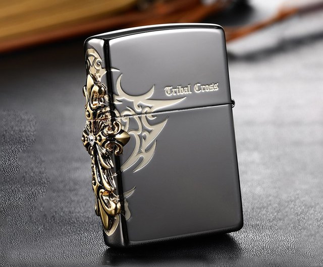Taiwan 【ZIPPO Official Flagship Store】Holy Angel Cross Flame