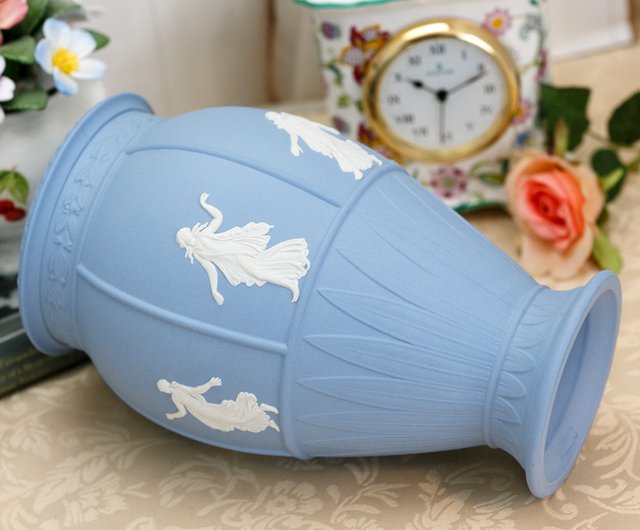 台湾 ウェッジウッド ミューズ ジャスパー レリーフ セラミック装飾