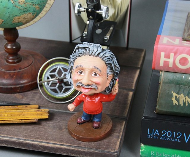 台湾 アインシュタイン 首振り人形 Mr.Sci科学工場 - Pinkoi