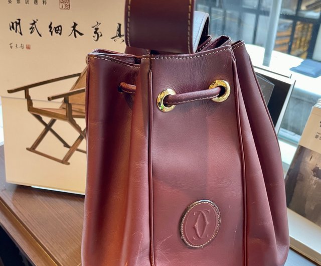 香港 カルティエ ヴィンテージ バーガンディ バックパック カルティエ