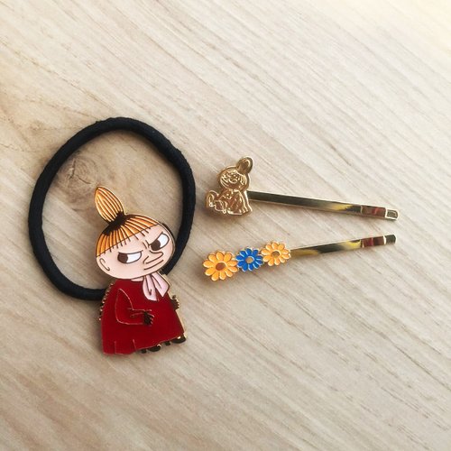 台湾 【MOOMIN×日本尚美堂】ヘアアクセサリーセット ヘアアクセサリー