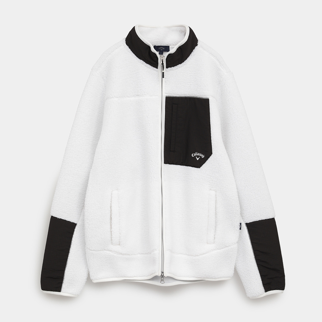 カールボアフリースフルジップブルゾン (MENS)