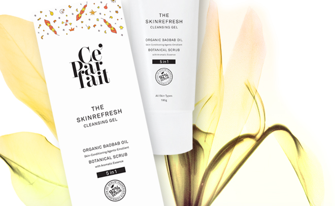 セパルフェ ザ スキンリフレッシュ クレンジングジェル -THE