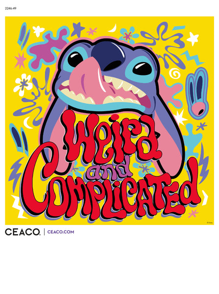 Stitch Weird and Complicated - 300 Piece Puzzle – Ceaco.com