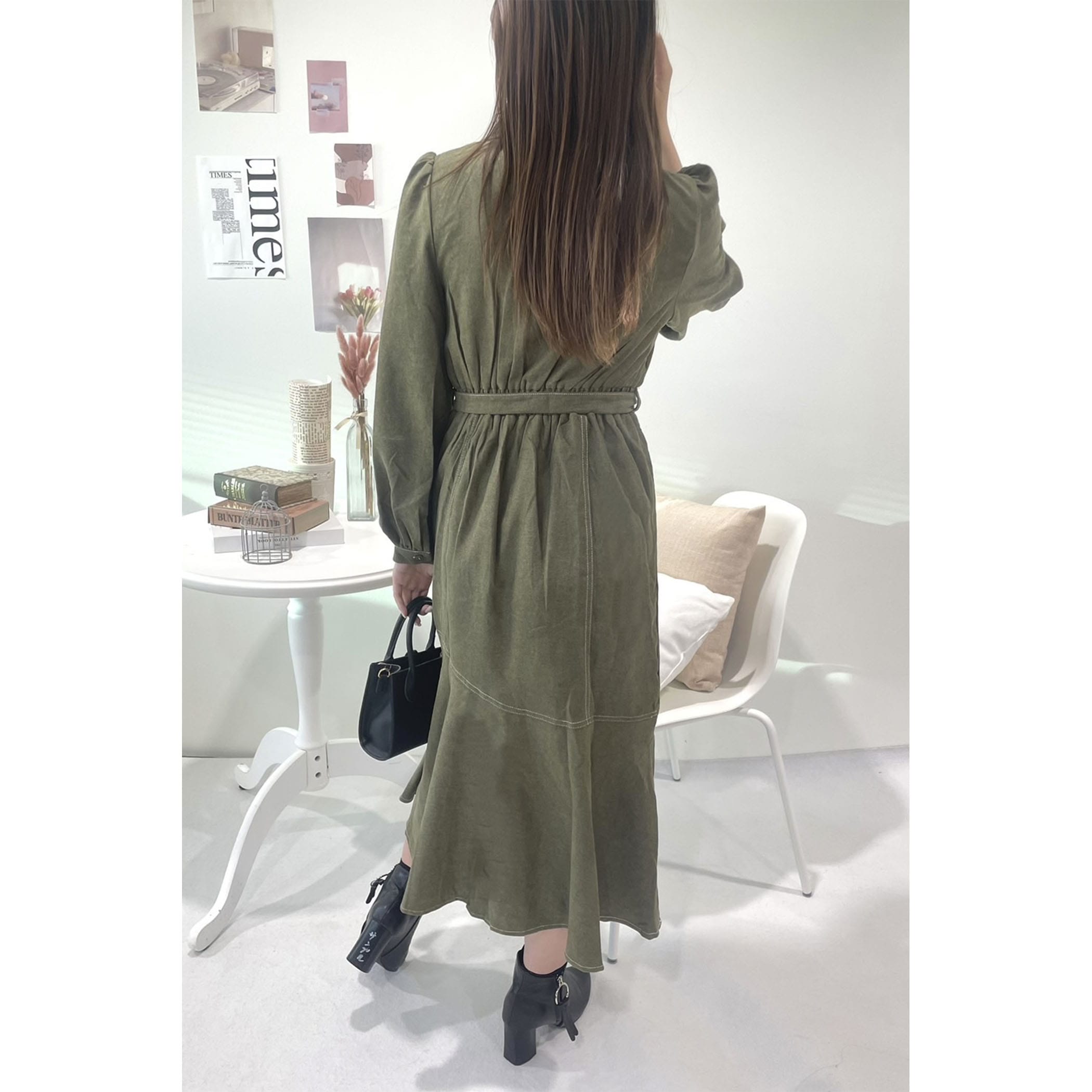 ステッチ配色マーメイドワンピース｜ワンピース｜CECIL McBEE(セシル