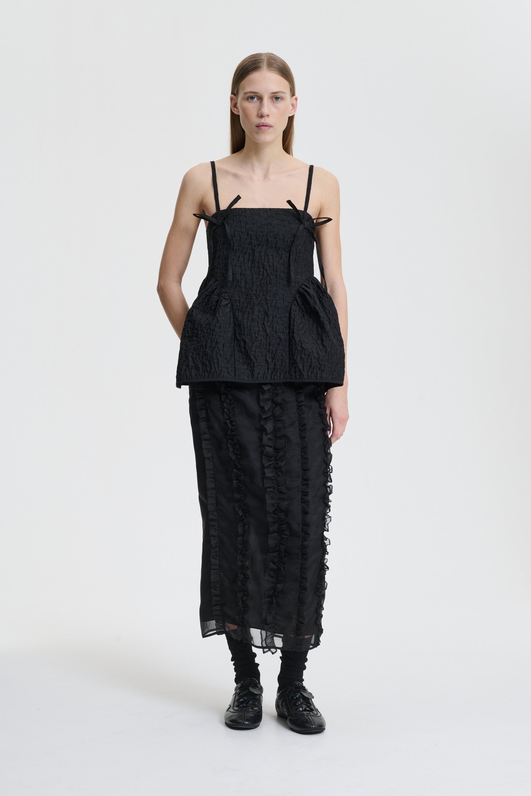 OCEAN | SKIRT ORGANZA BLACK