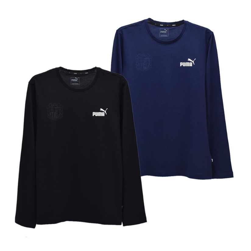 セレッソ大阪Puma ダークブルー 長袖シャツと長ズボンセットアップ