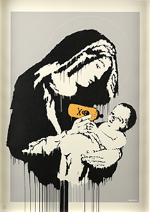 バンクシー Banksy Because Im Worthless | ONLINE STORE | Walls Tokyo