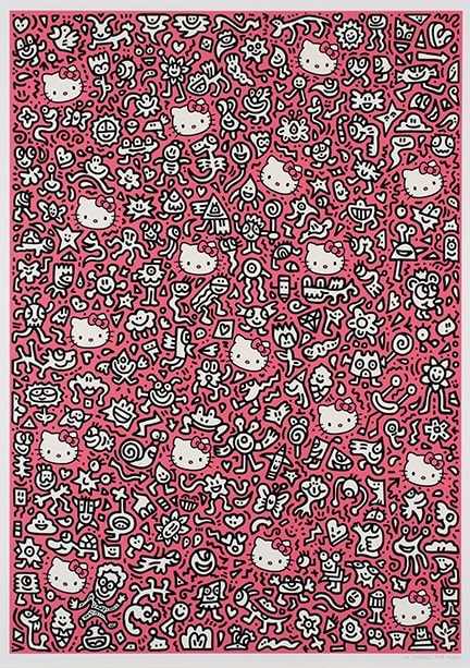 谷口小夏 minor role(green) 2021 シルクスクリーン 谷口小夏 minor