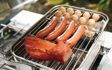 スノーピーク コンパクトスモーカー CS-092 (Snow Peak) 燻製器 燻製機