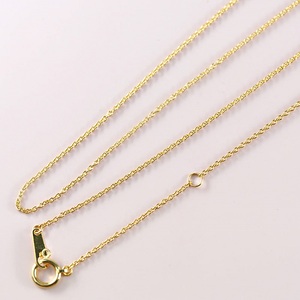 マクラメ K24YG アズキネックレス42cm（28500H21）K05011-H | 山梨県