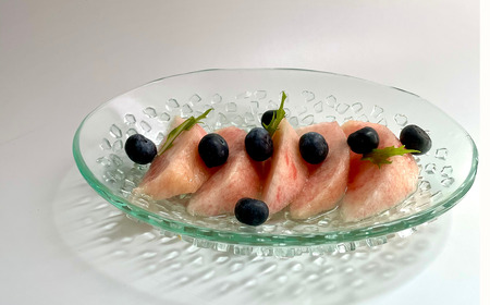 フリット楕円浅鉢（S）」｜ お皿 ガラス製品 ミラーズウサ | 愛媛県