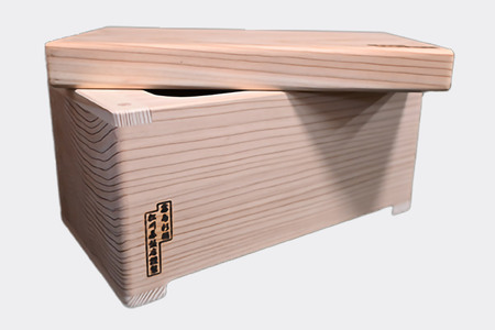 ぬか漬け用くりぬき杉桶(特大サイズ：松川碁盤店) 工芸品 日用品 雑貨