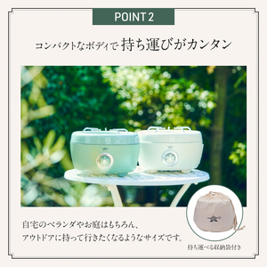 アラジン ヒバリン SAG-HB01G ミントグリーン ヒバリンケース付