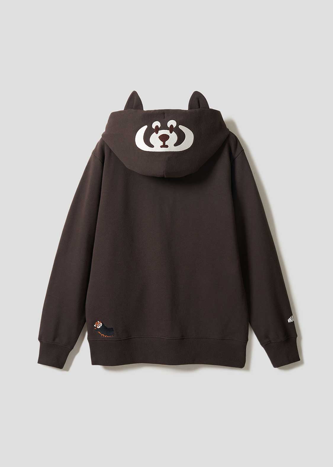 イカク｜バックフェイスジップパーカー｜ユニセックス｜グラニフ