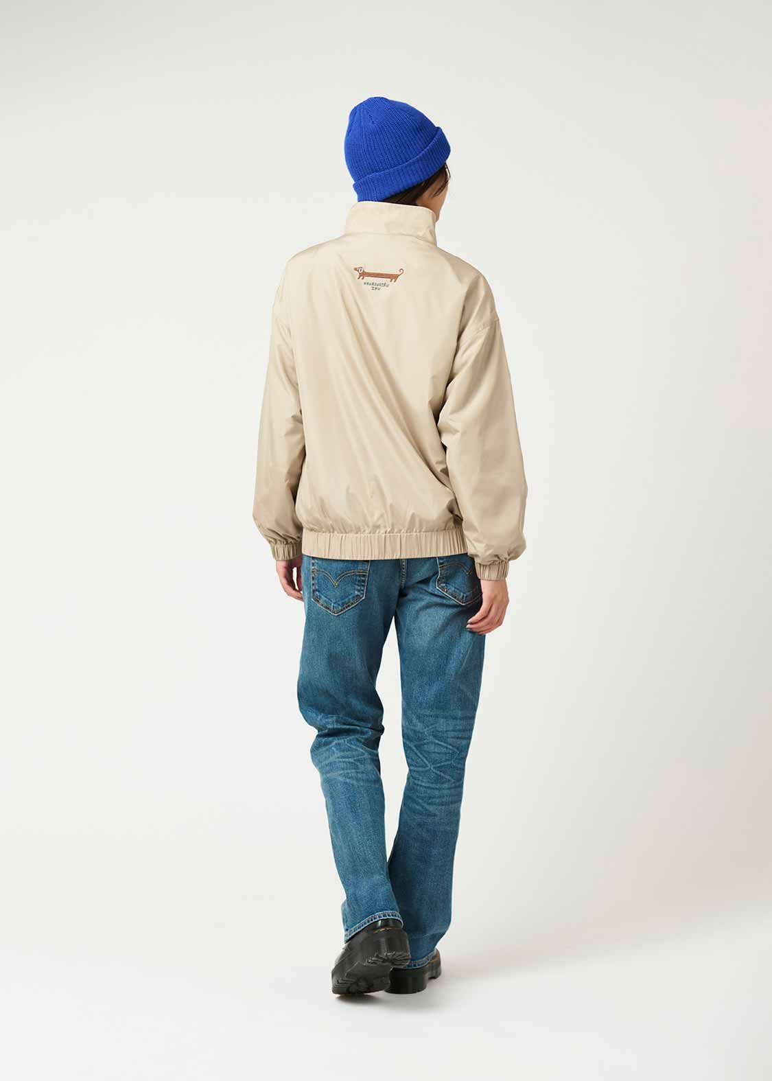 ナガスギルイヌ｜ジップブルゾン｜ユニセックス｜グラニフ(graniph