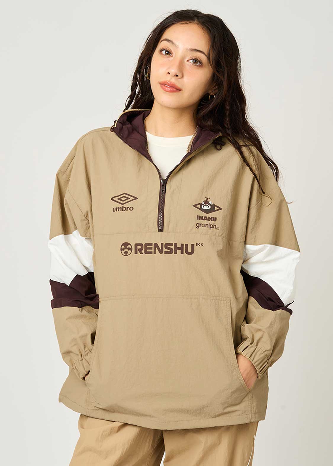 イカクアンブロ｜アノラック｜ユニセックス｜グラニフ(graniph)公式